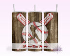 Baseball 3 Tumbler