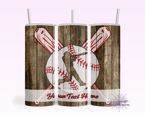 Baseball 3 Tumbler