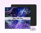 Purple Glitter Mouse Pad