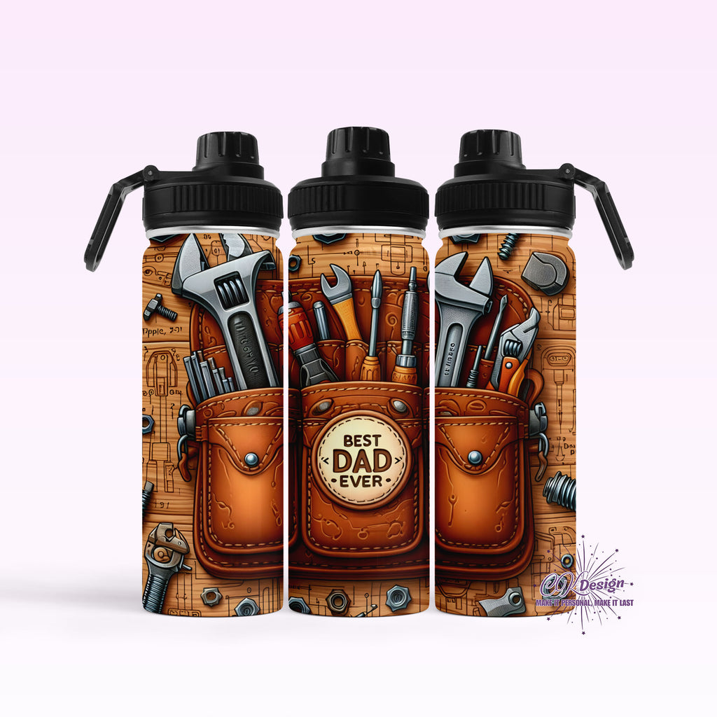 Dad Toolbelt Hydro Water Bottle