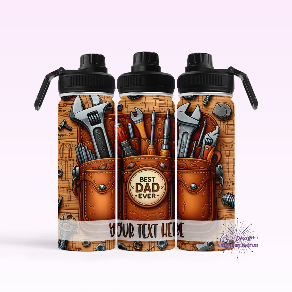 Dad Toolbelt Hydro Water Bottle