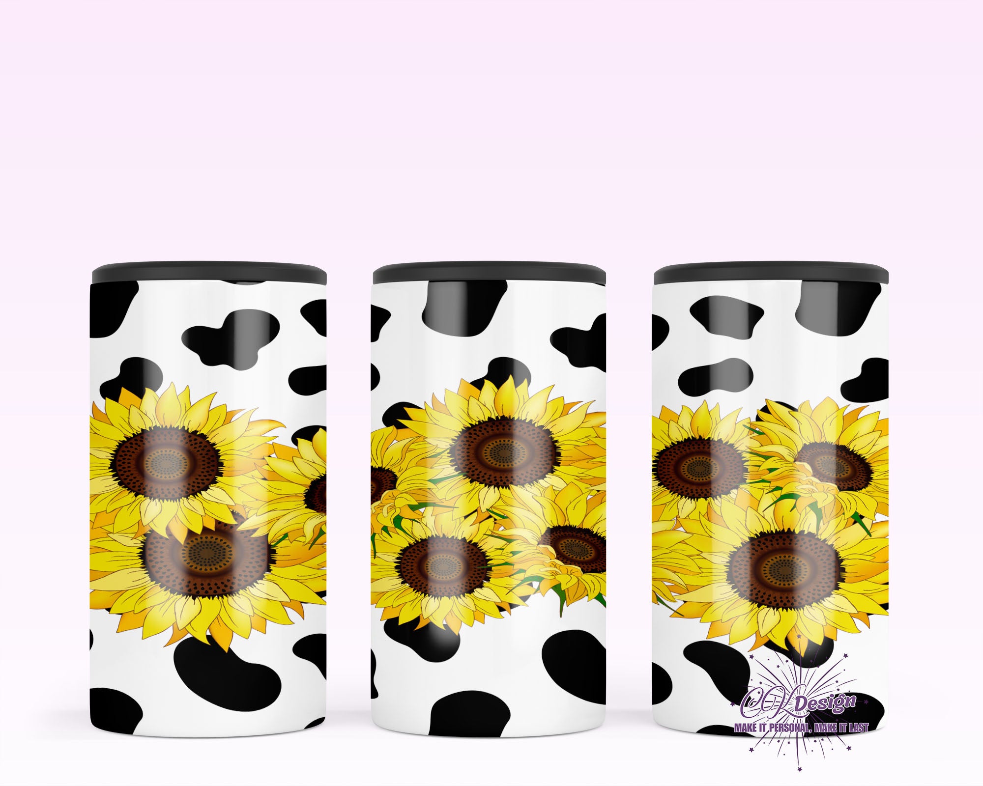 Cowprint & Sunflowers Duozie