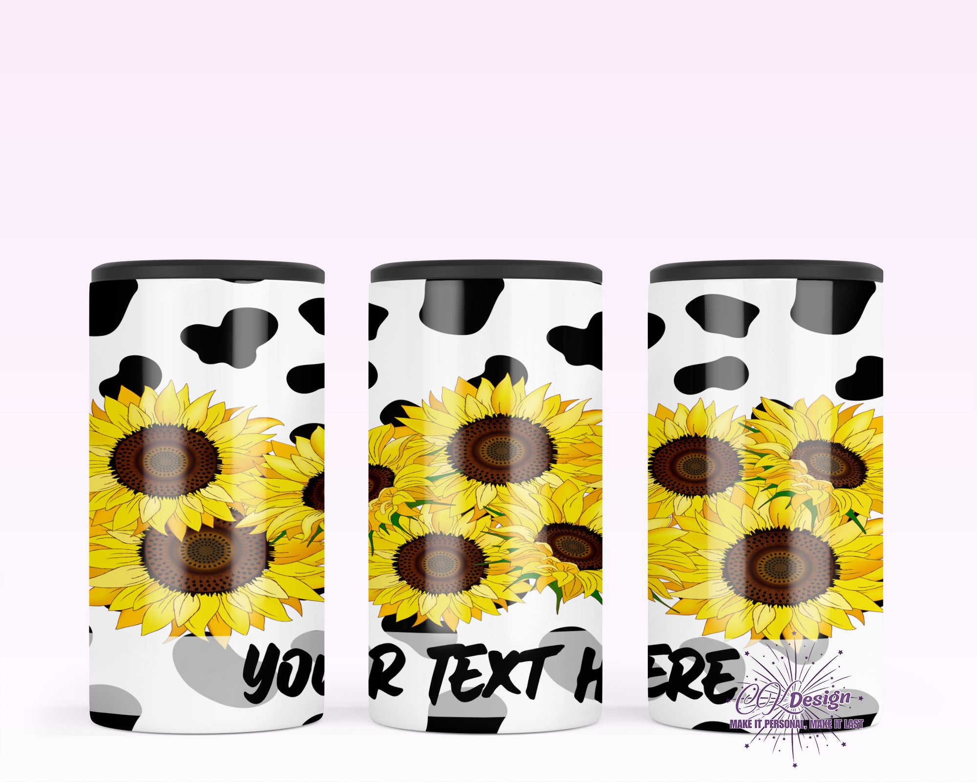 Cowprint & Sunflowers Duozie