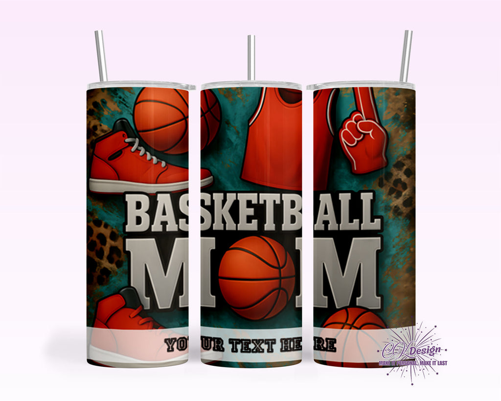Basketball Mom 1 Tumbler