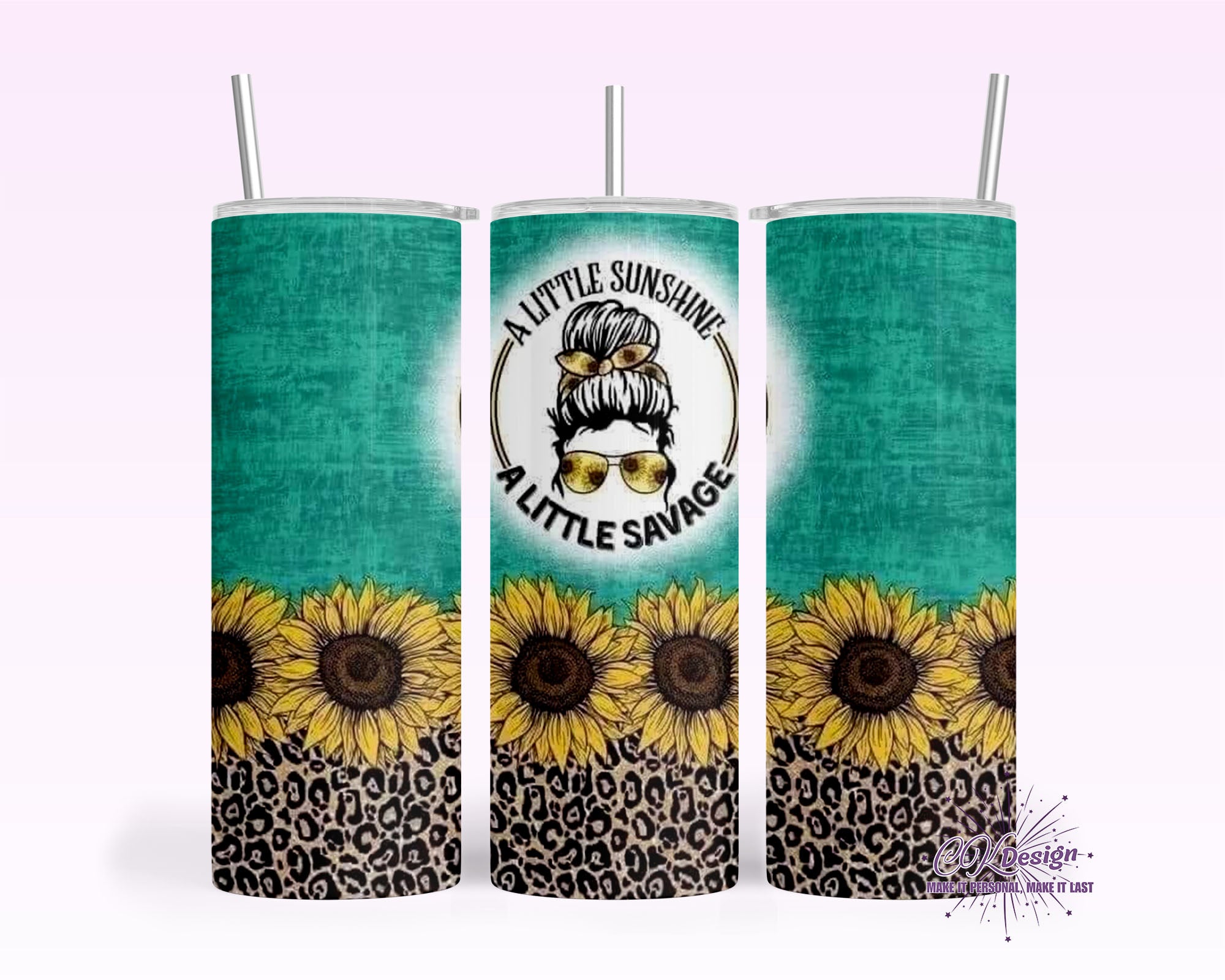 Little Sunshine Little Savage Tumbler