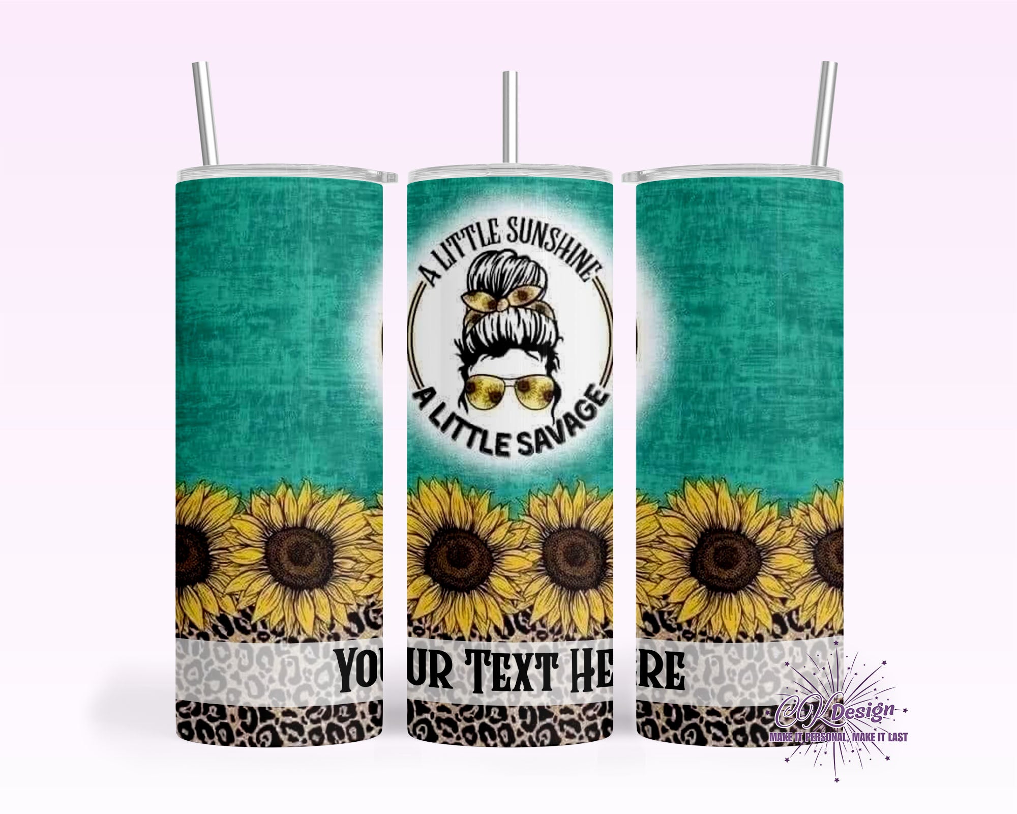 Little Sunshine Little Savage Tumbler