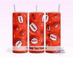 Football Puff Tumbler