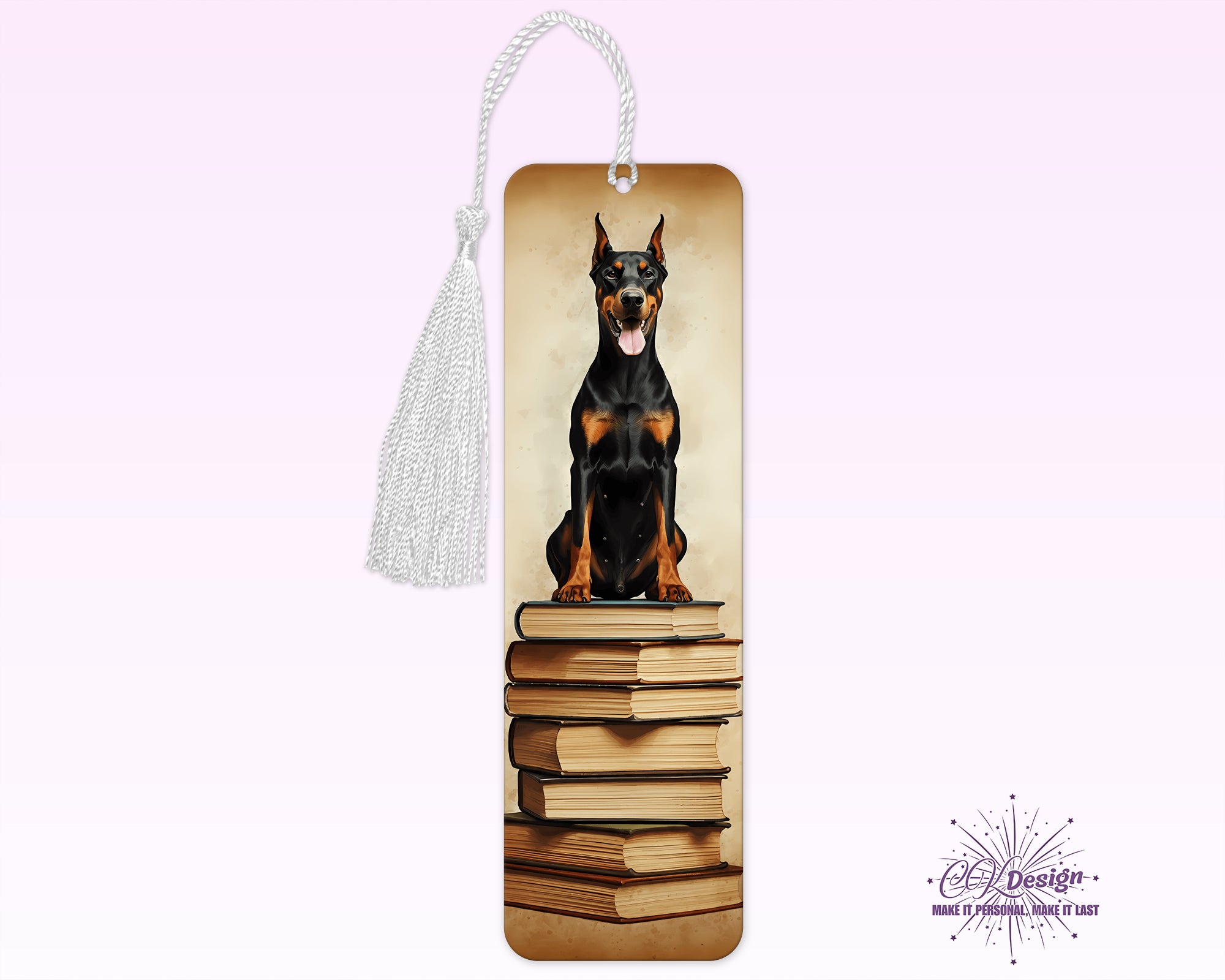 Doberman Dog Bookmark