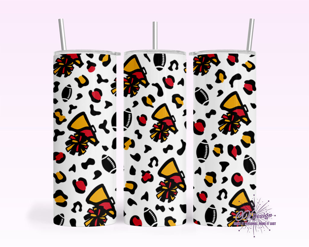 Football Cheer Tumbler