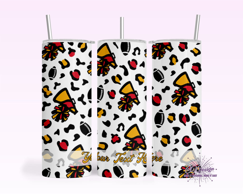 Football Cheer Tumbler