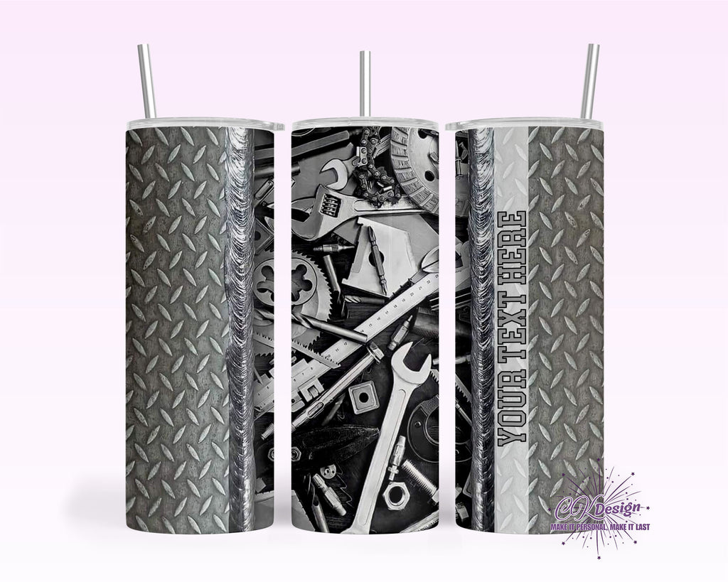 Mechanic Metal Tumbler