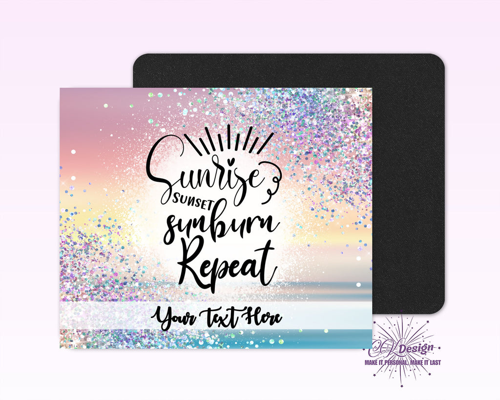 Sunrise Sunburn Repeat Mouse Pad