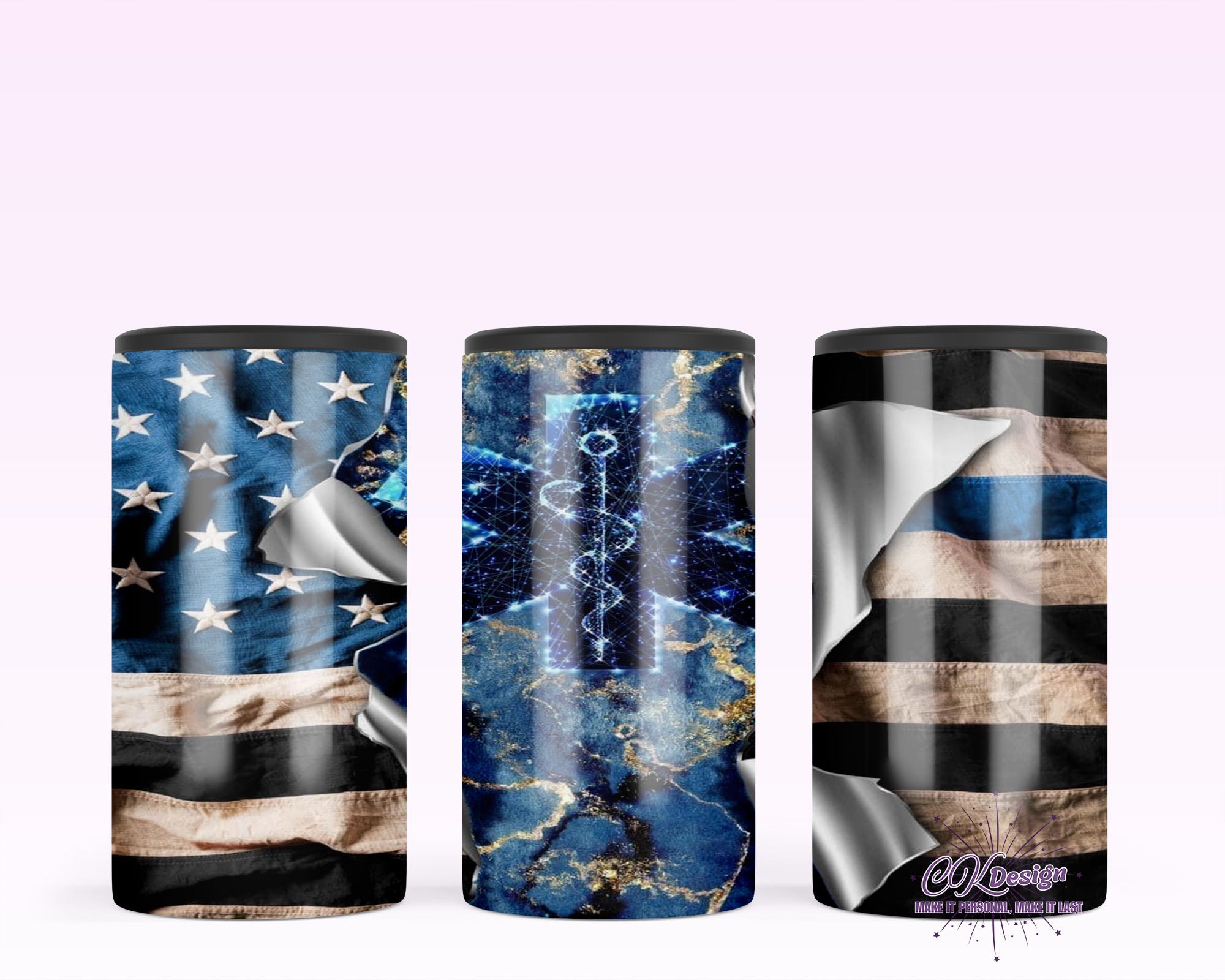 Blue Patriotic Paramedic Duozie