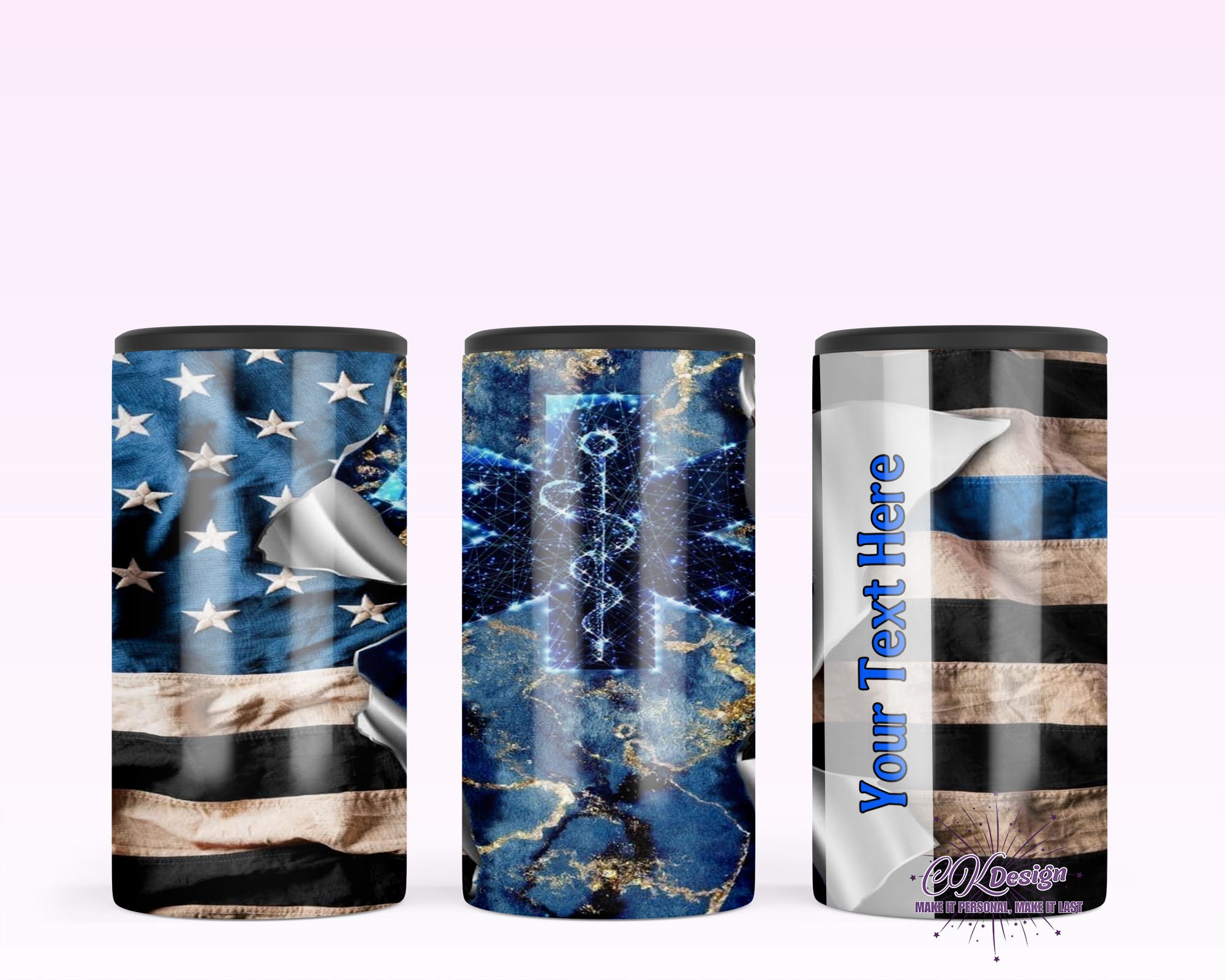 Blue Patriotic Paramedic Duozie