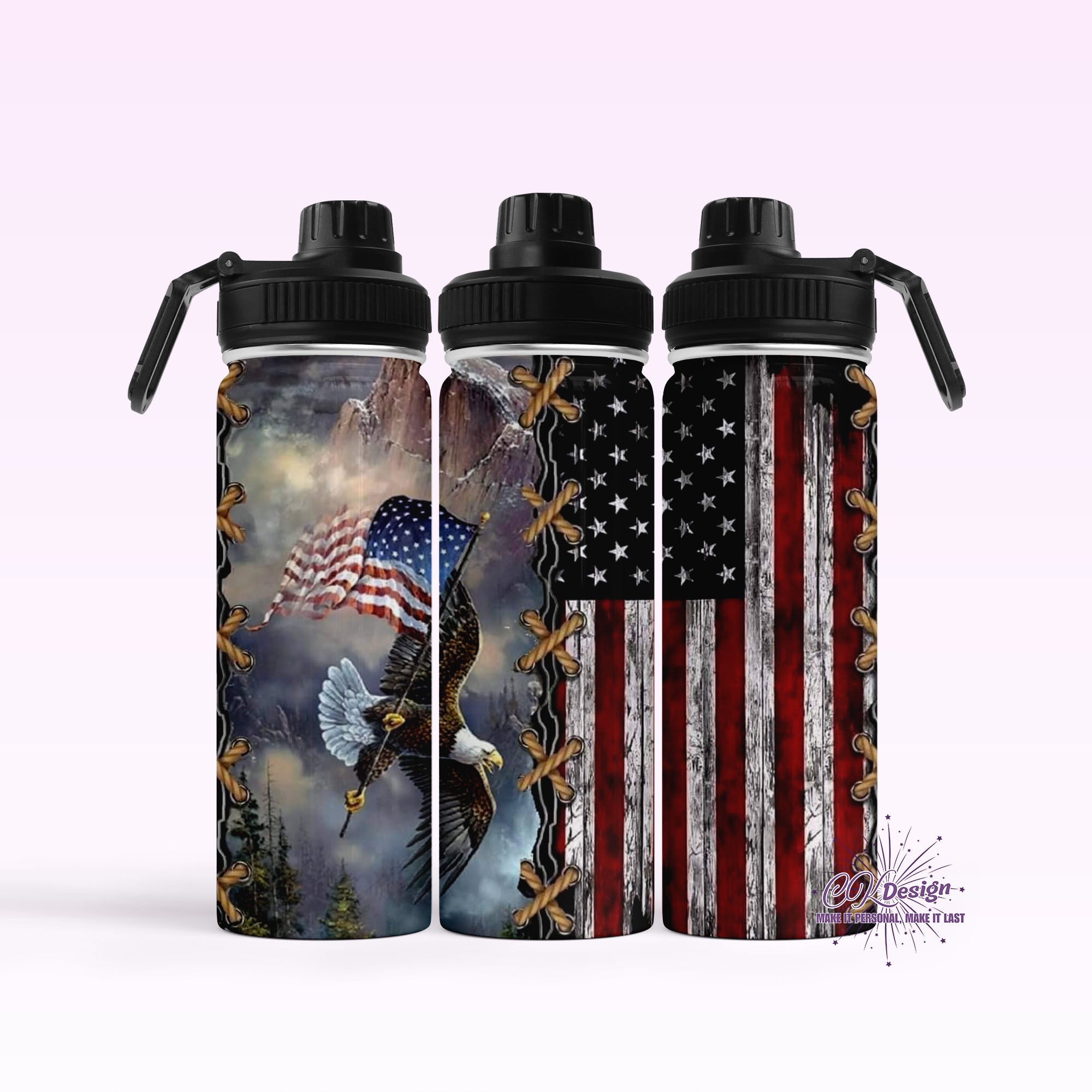 Patriotic Eagle Hydro Water Bottle