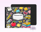 Composition Book Black Mouse Pad