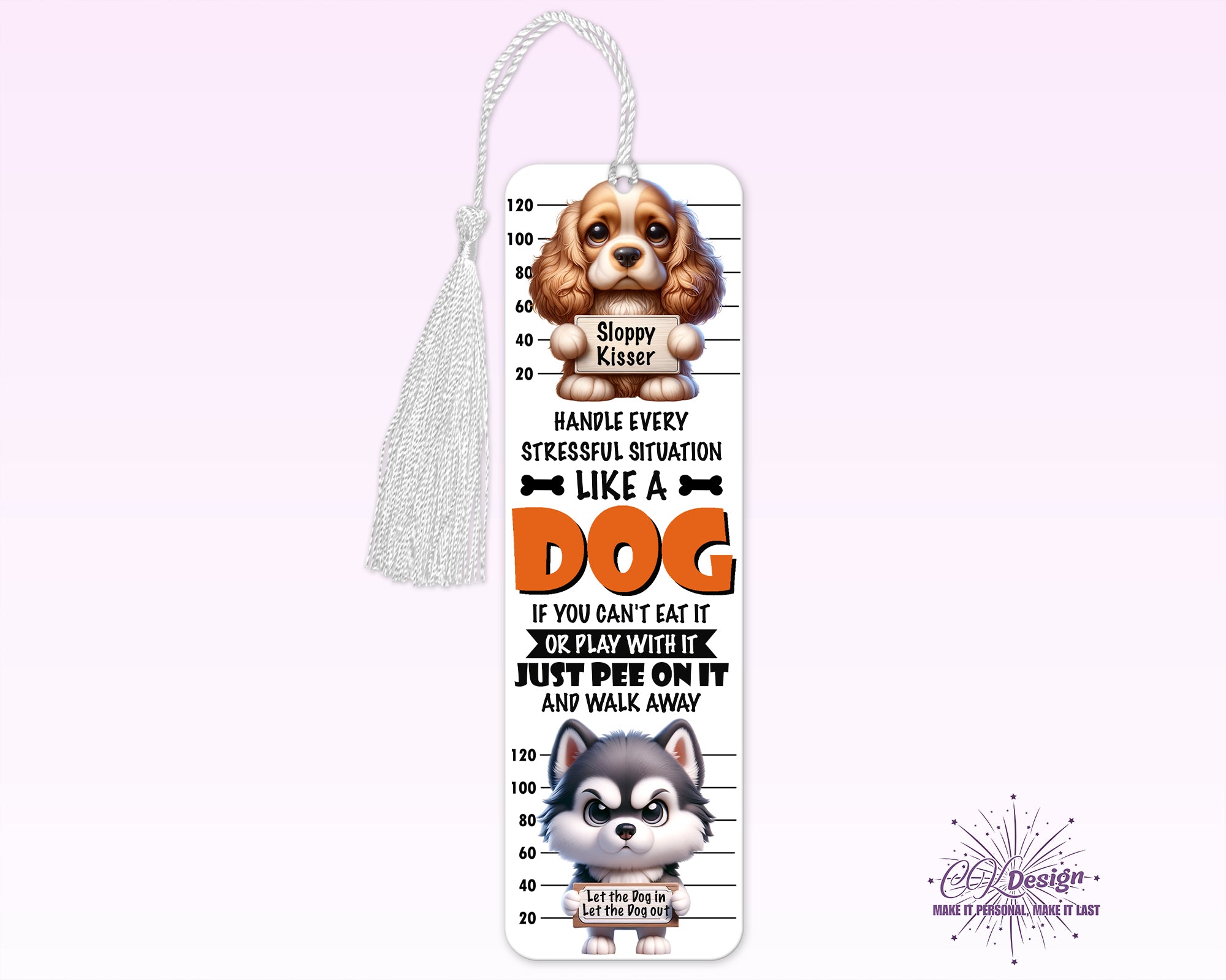Sarcastic Dog 2 Bookmark
