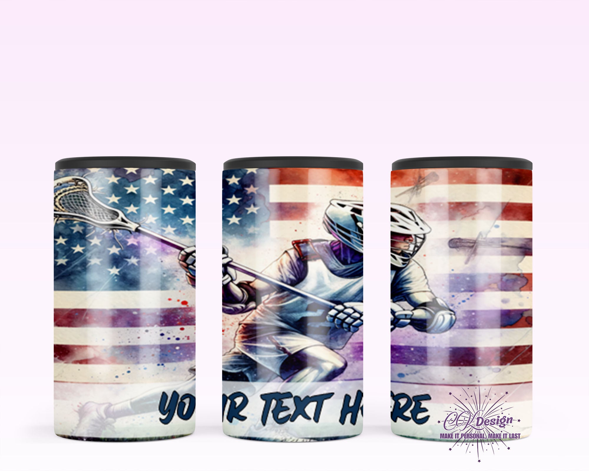 Lacrosse Patriotic Duozie