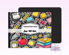 Composition Book Black Mouse Pad