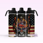 Patriotic Fireman Hydro Water Bottle