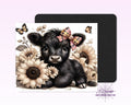 Cute Calf Mouse Pad