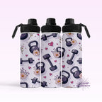 Purple Gym Hydro Water Bottle