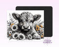 BW Calf Mouse Pad