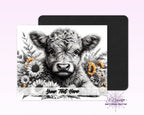 BW Calf Mouse Pad