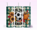 Tis the Season Soccer Tumbler