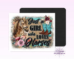 Girl Who Loves Horses Mouse Pad
