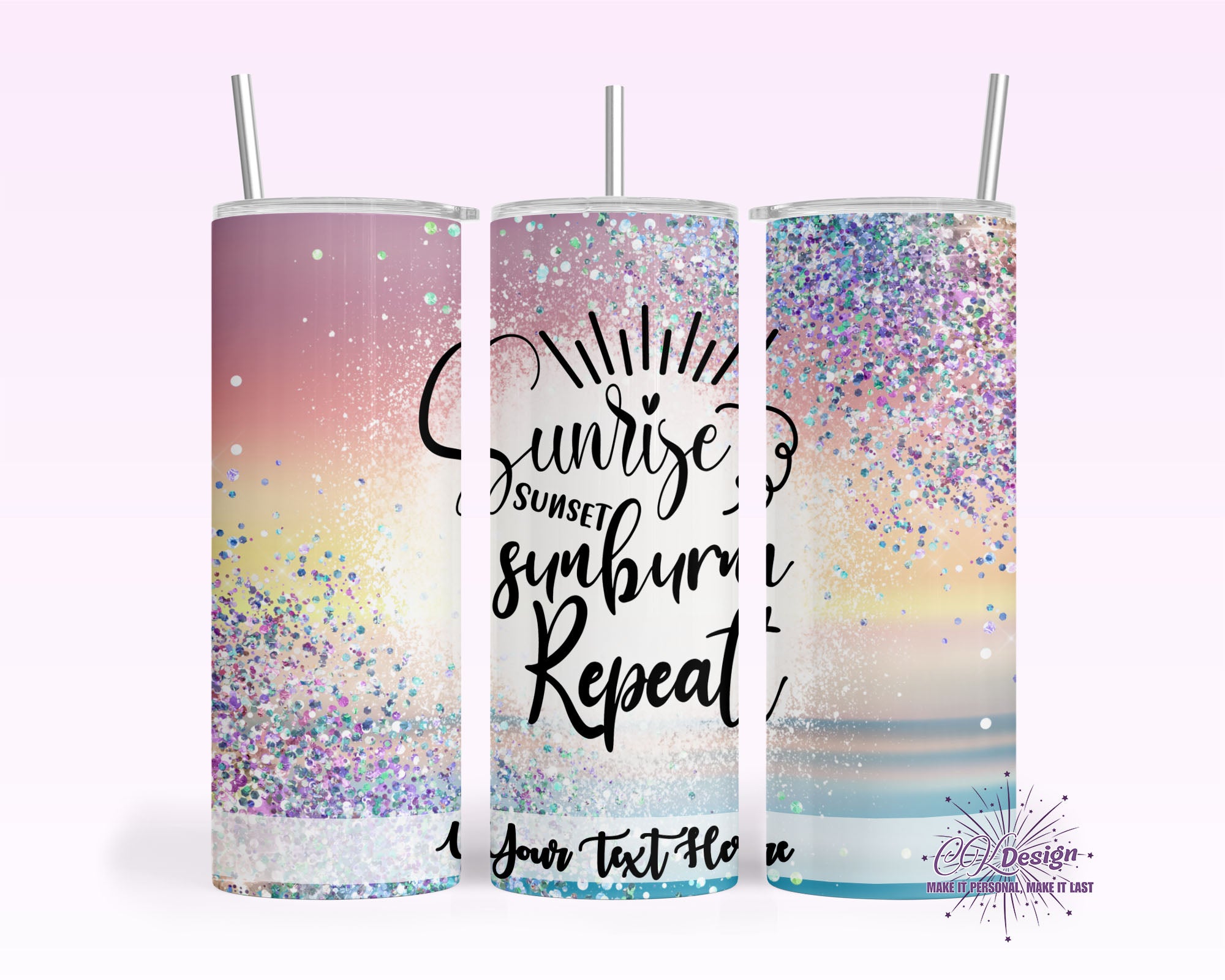 Sunrise Sunburn Repeat Tumbler