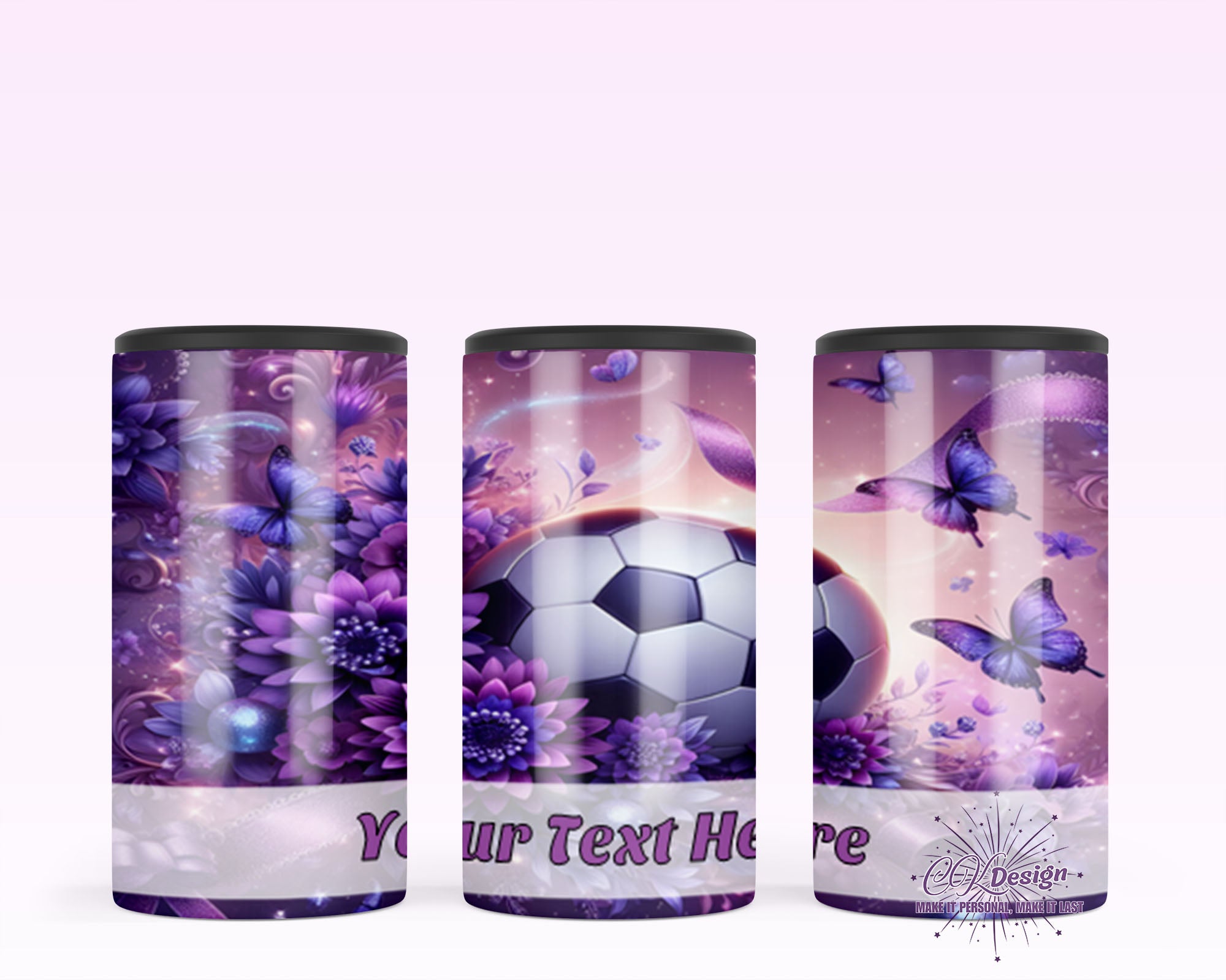 Purple Soccer Duozie