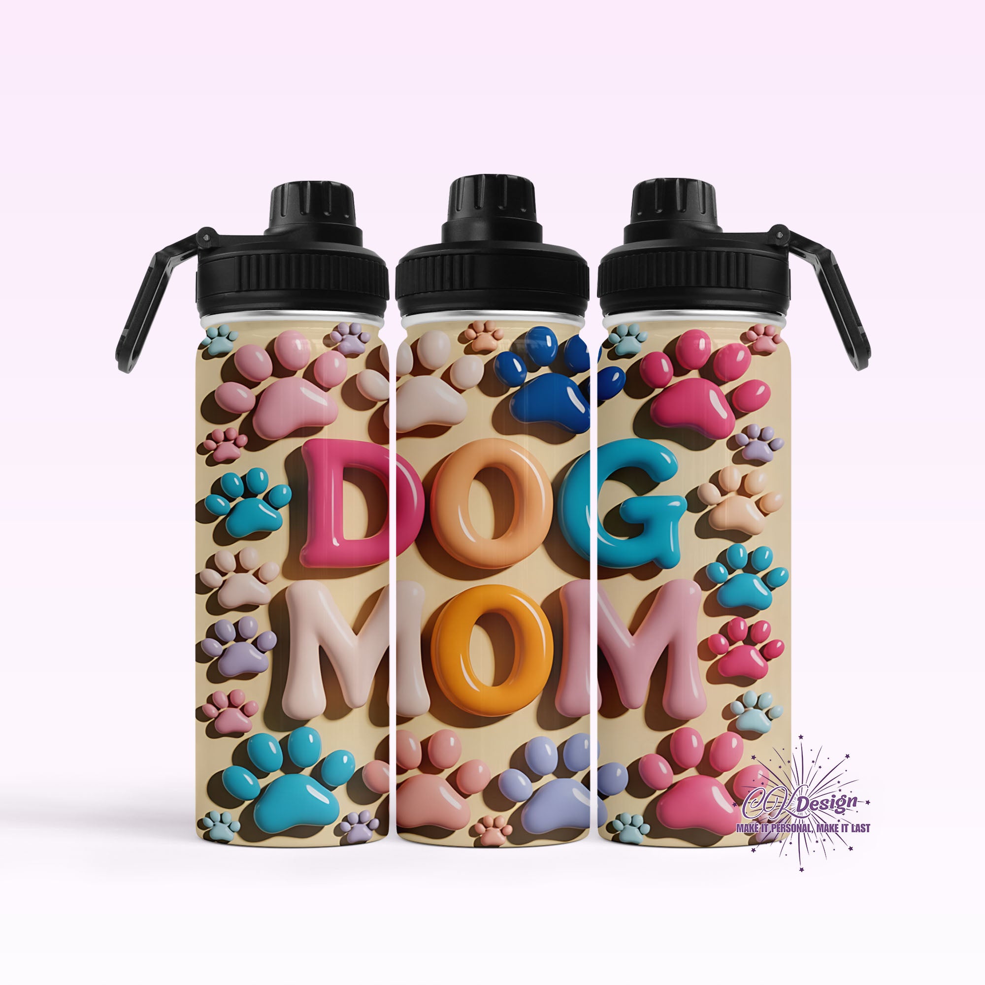 Dog Mom Hydro Water Bottle