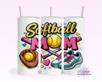 Softball Mom 1 Tumbler