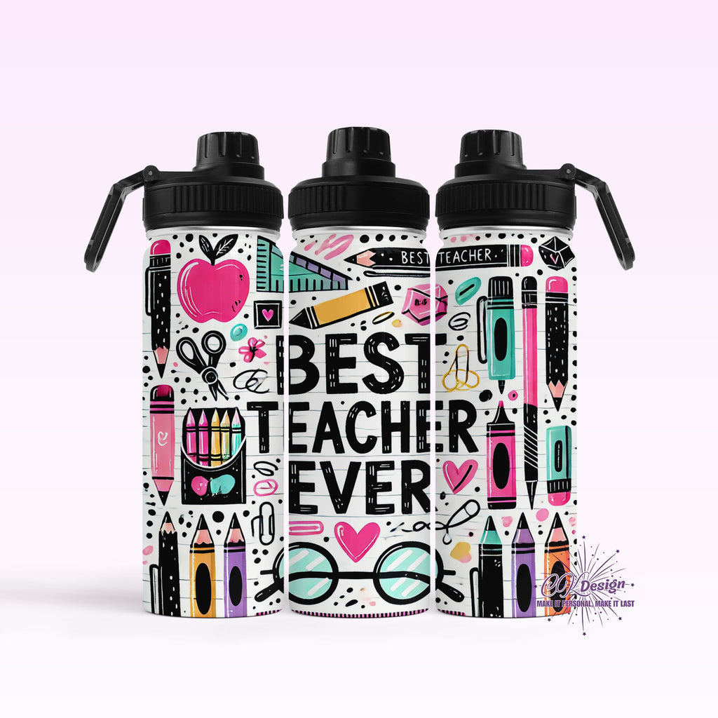 Best Teacher Ever Hydro Water Bottle
