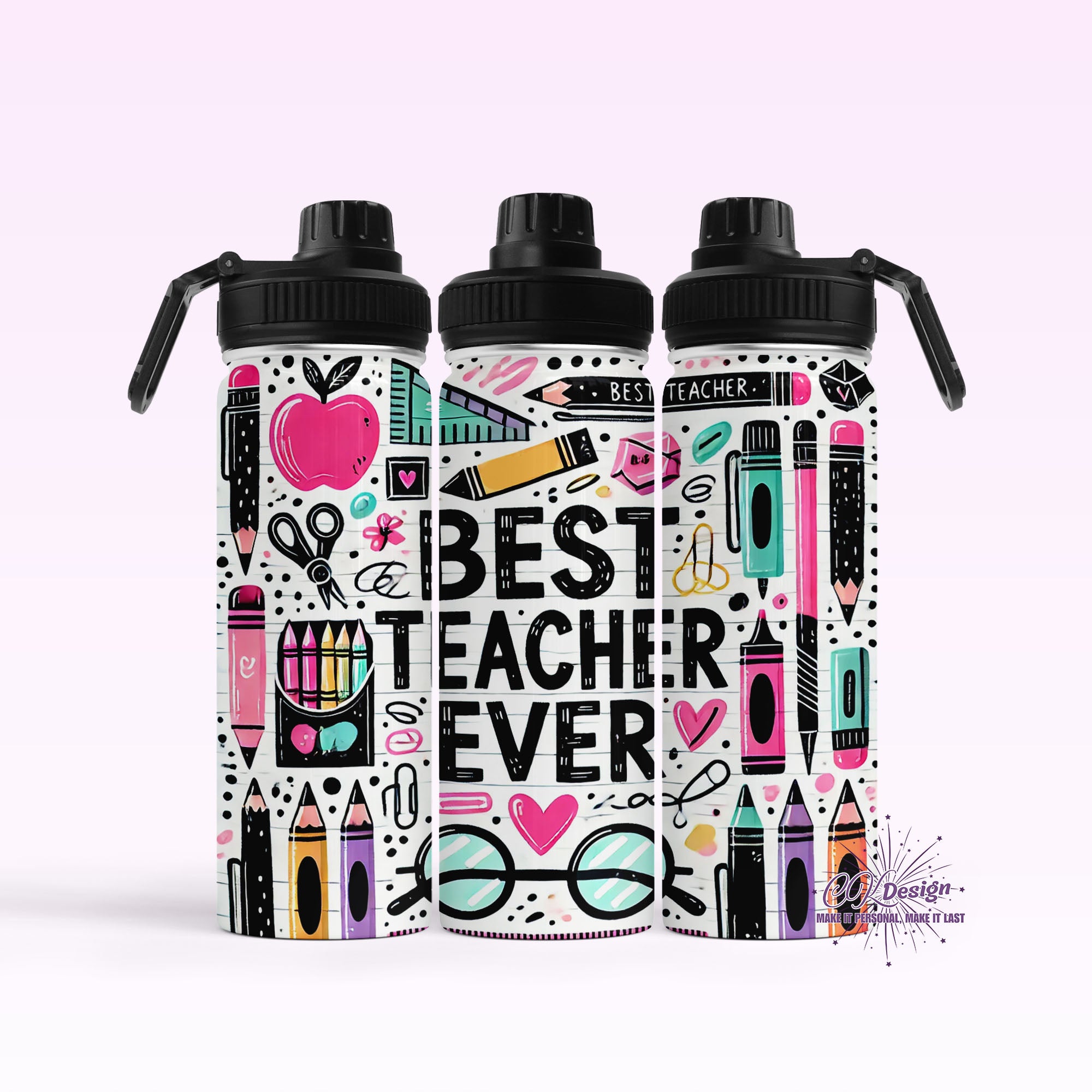 Best Teacher Ever Hydro Water Bottle