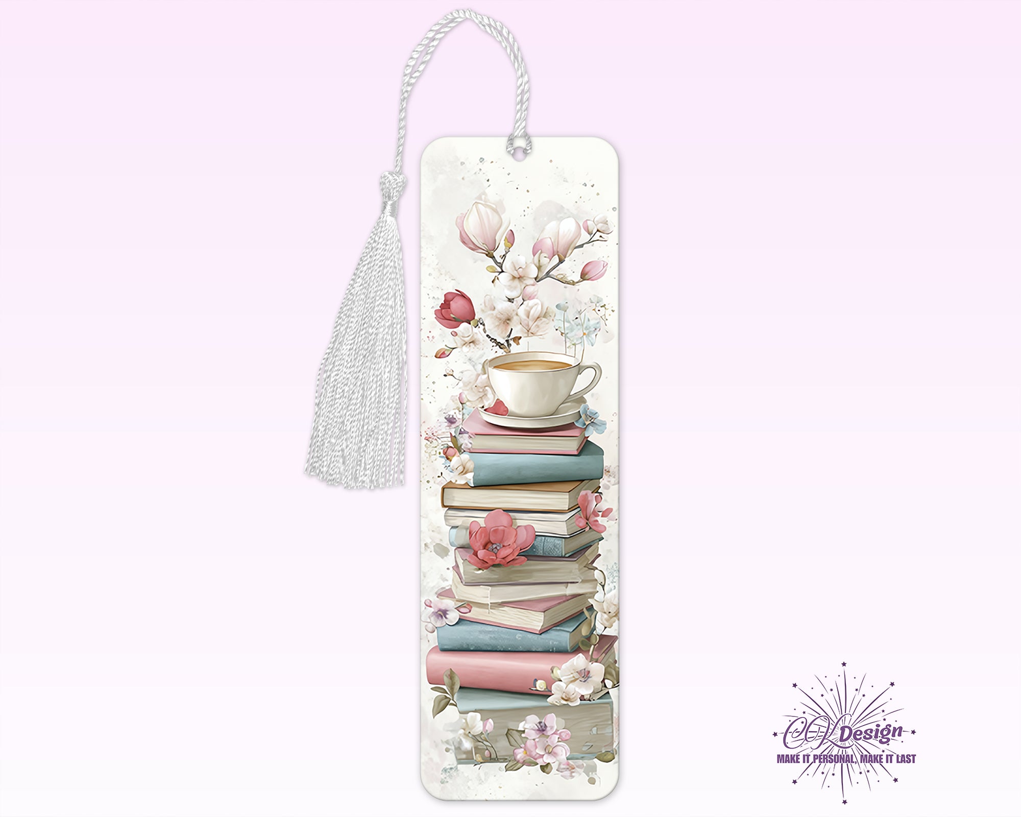 Stacked Books 2 Bookmark