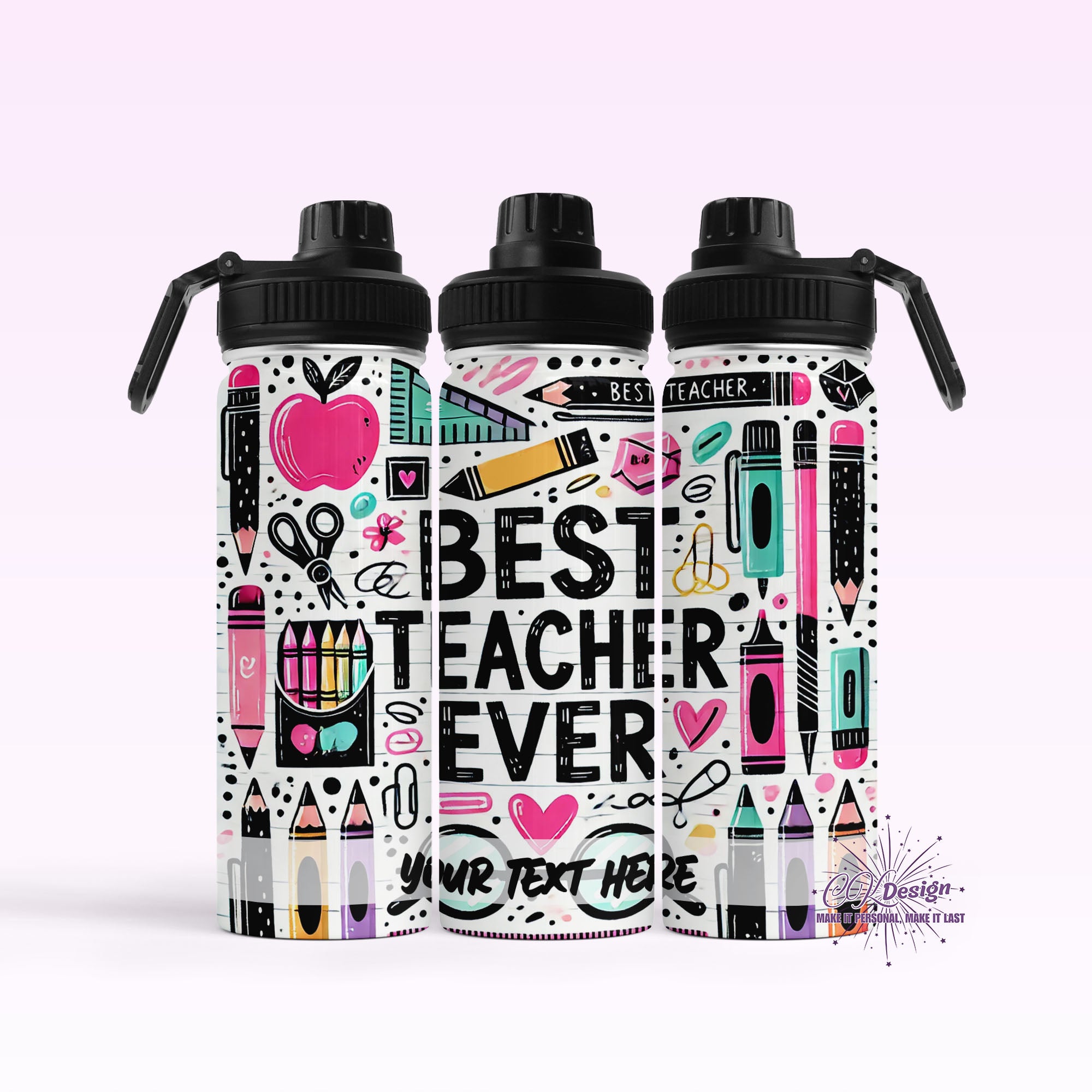 Best Teacher Ever Hydro Water Bottle