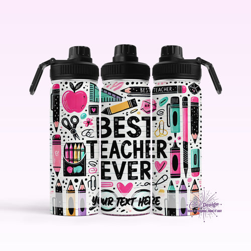 Best Teacher Ever Hydro Water Bottle