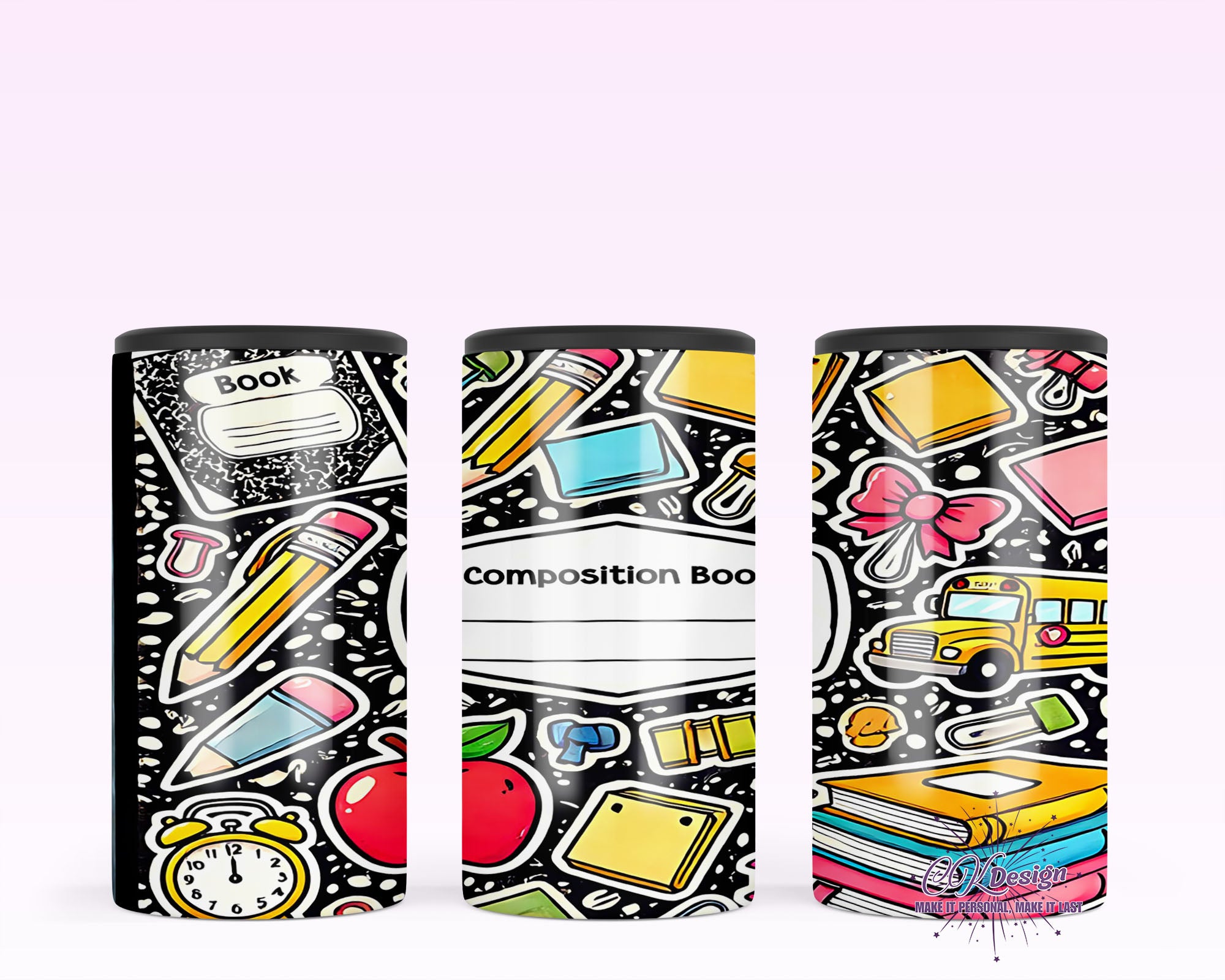 Composition Book Black Duozie