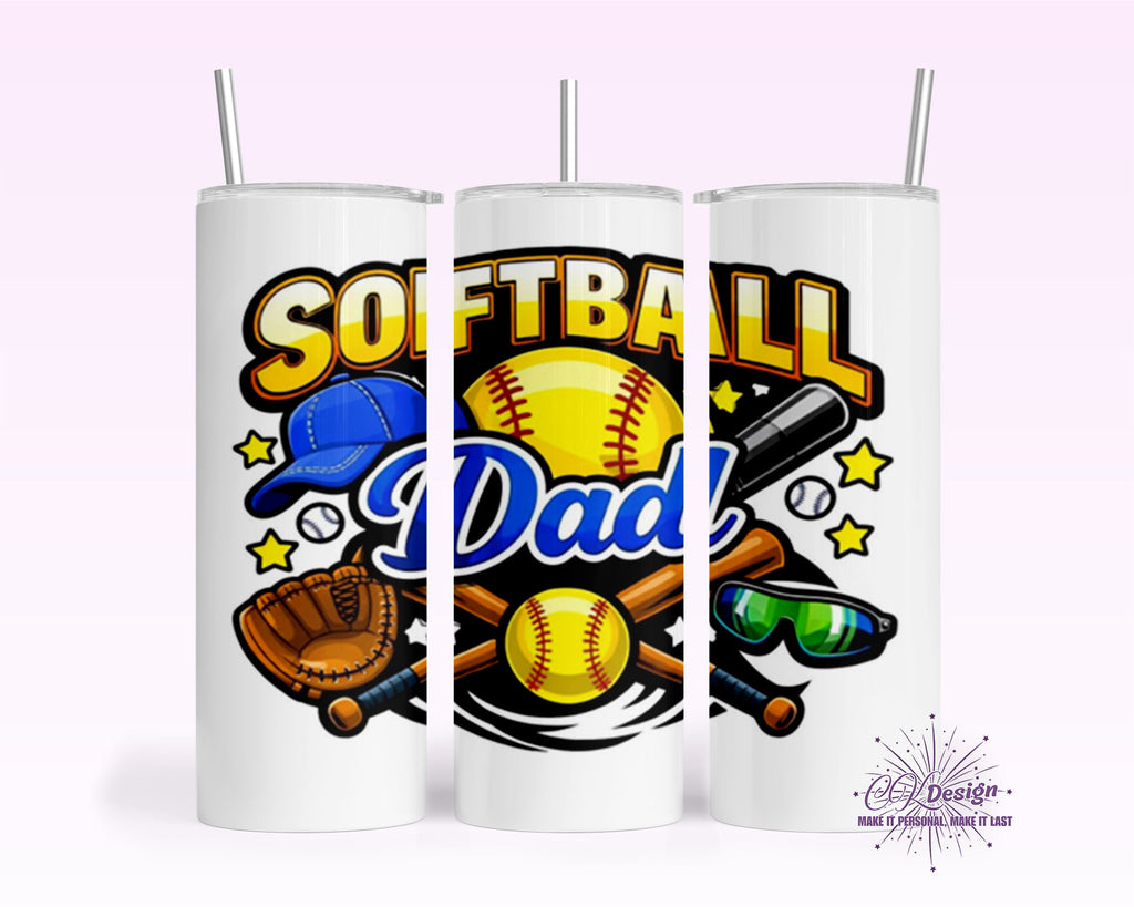 Softball Dad 2 Tumbler