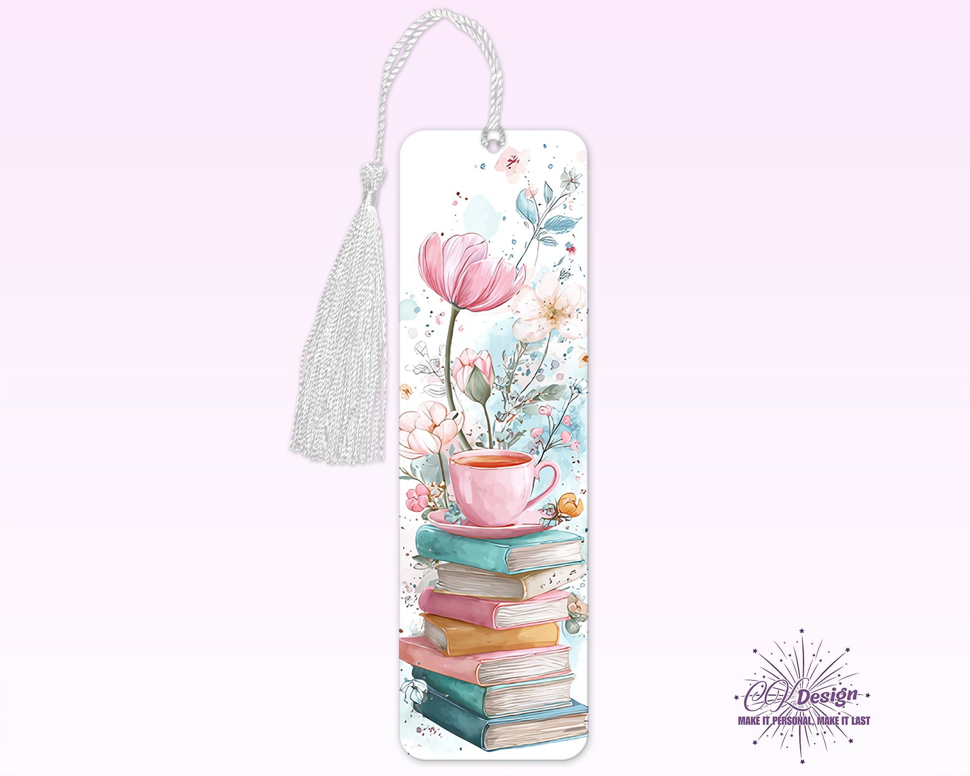 Stacked Books 4 Bookmark