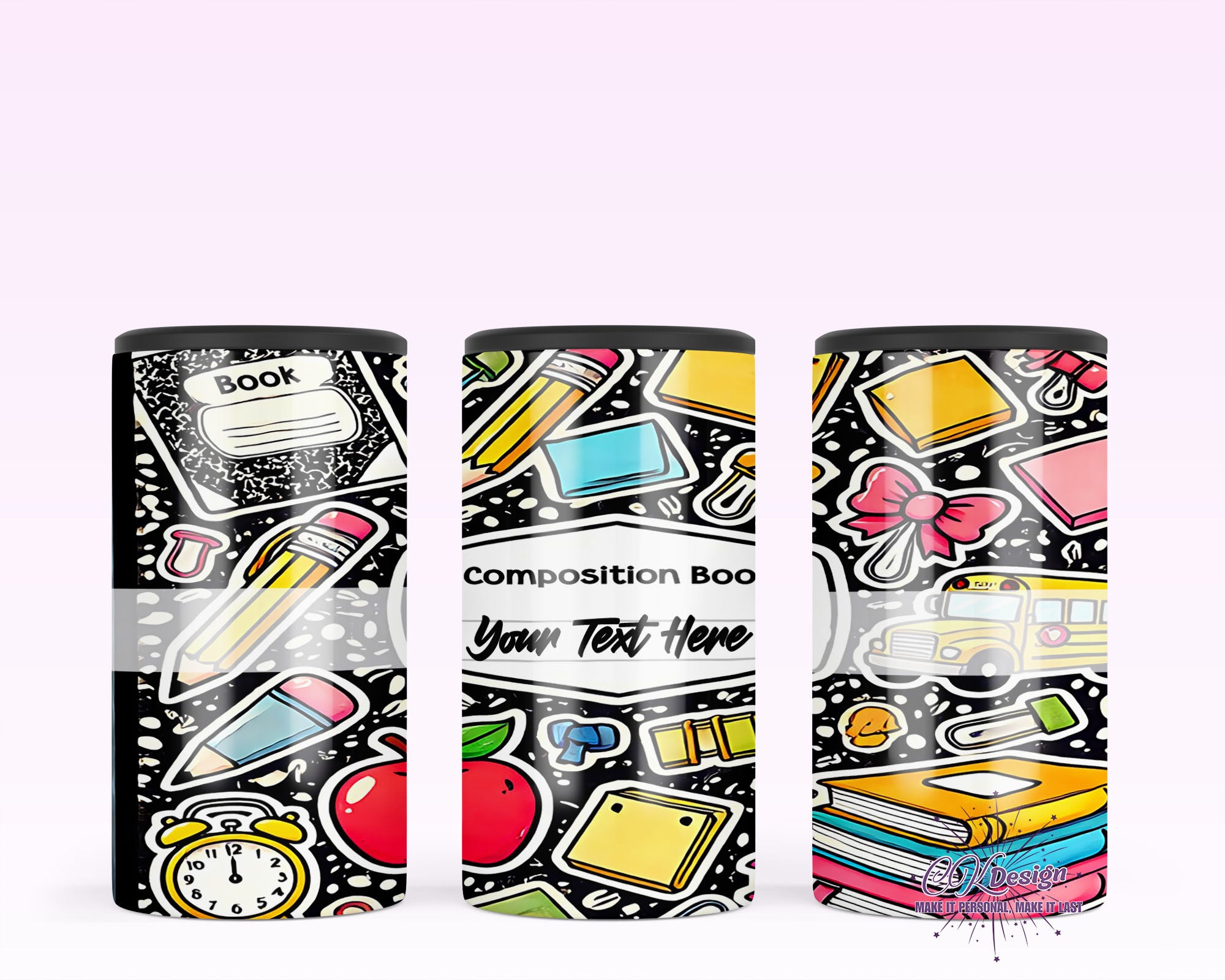 Composition Book Black Duozie