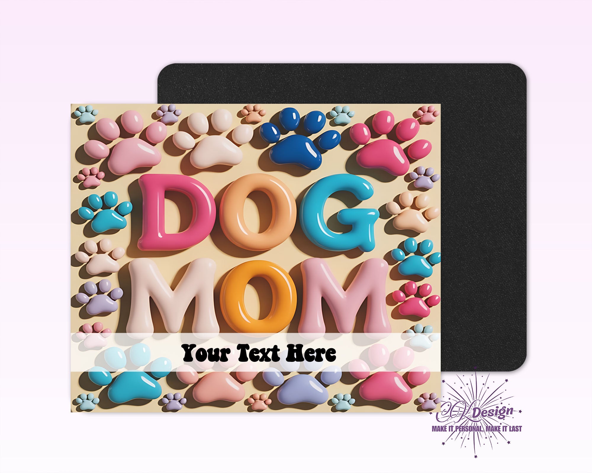 Dog Mom Mouse Pad