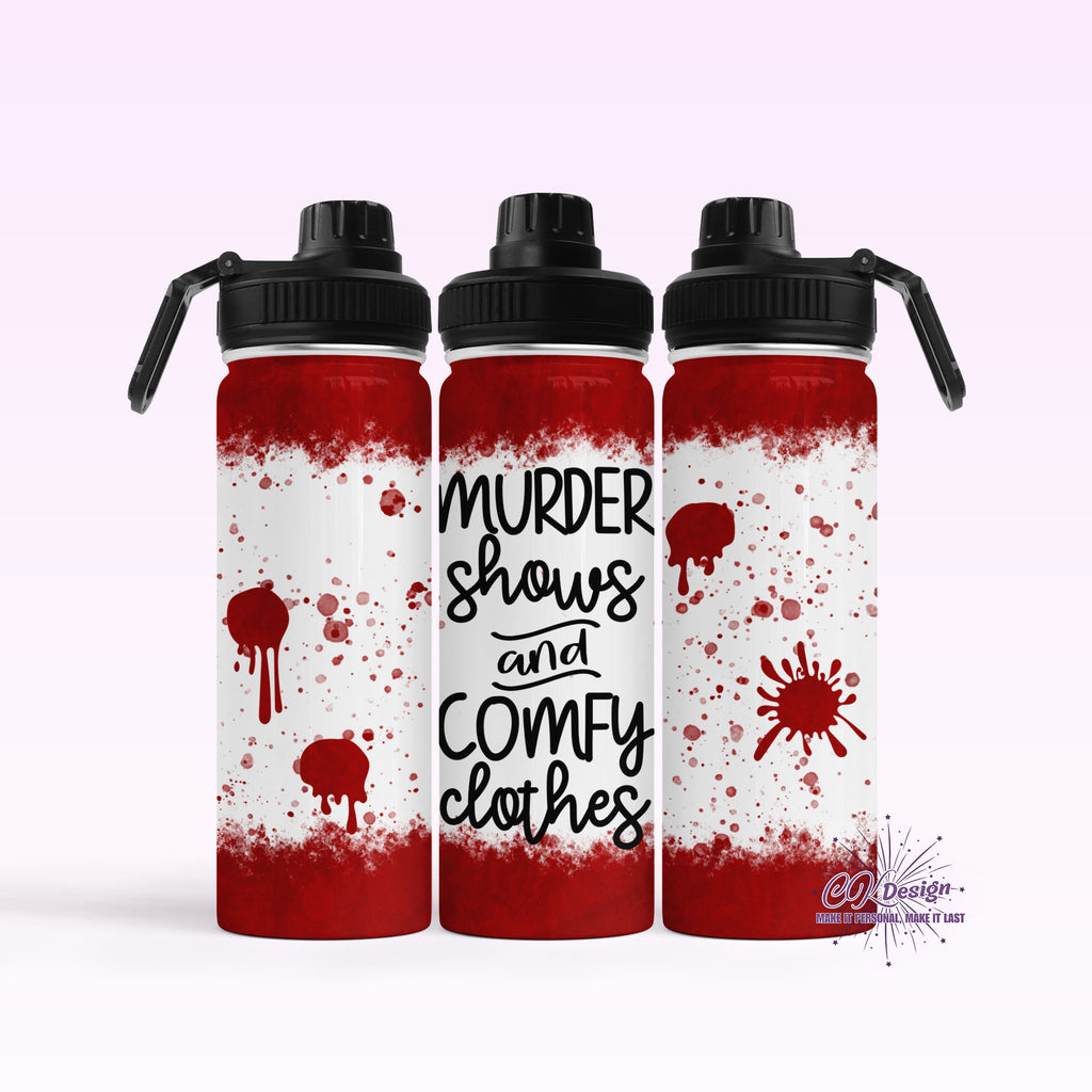 Murder Shows & Comfy Clothes Hydro Water Bottle