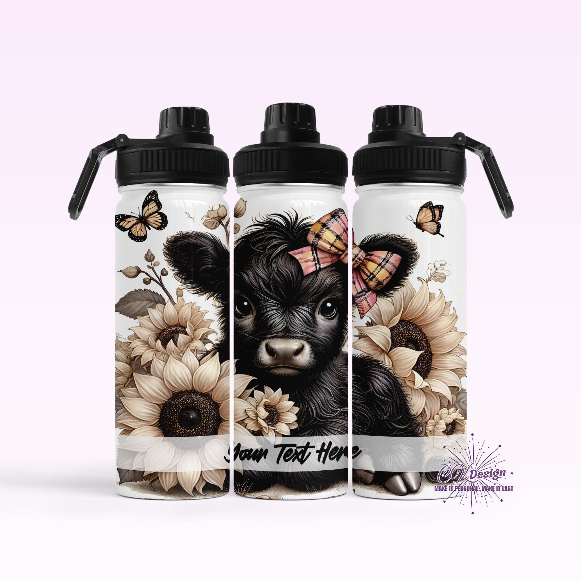 Cute Calf Hydro Water Bottle