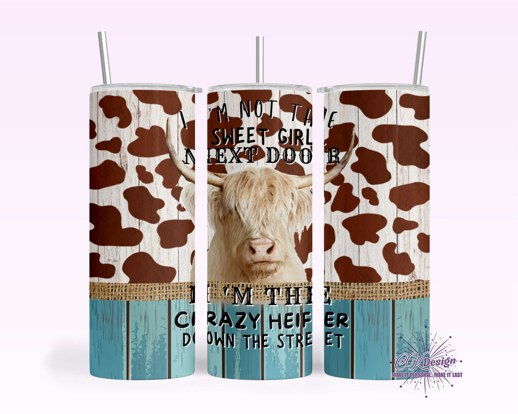 Crazy Heifer Tumbler