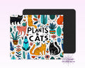 Plants & Cats Mouse Pad