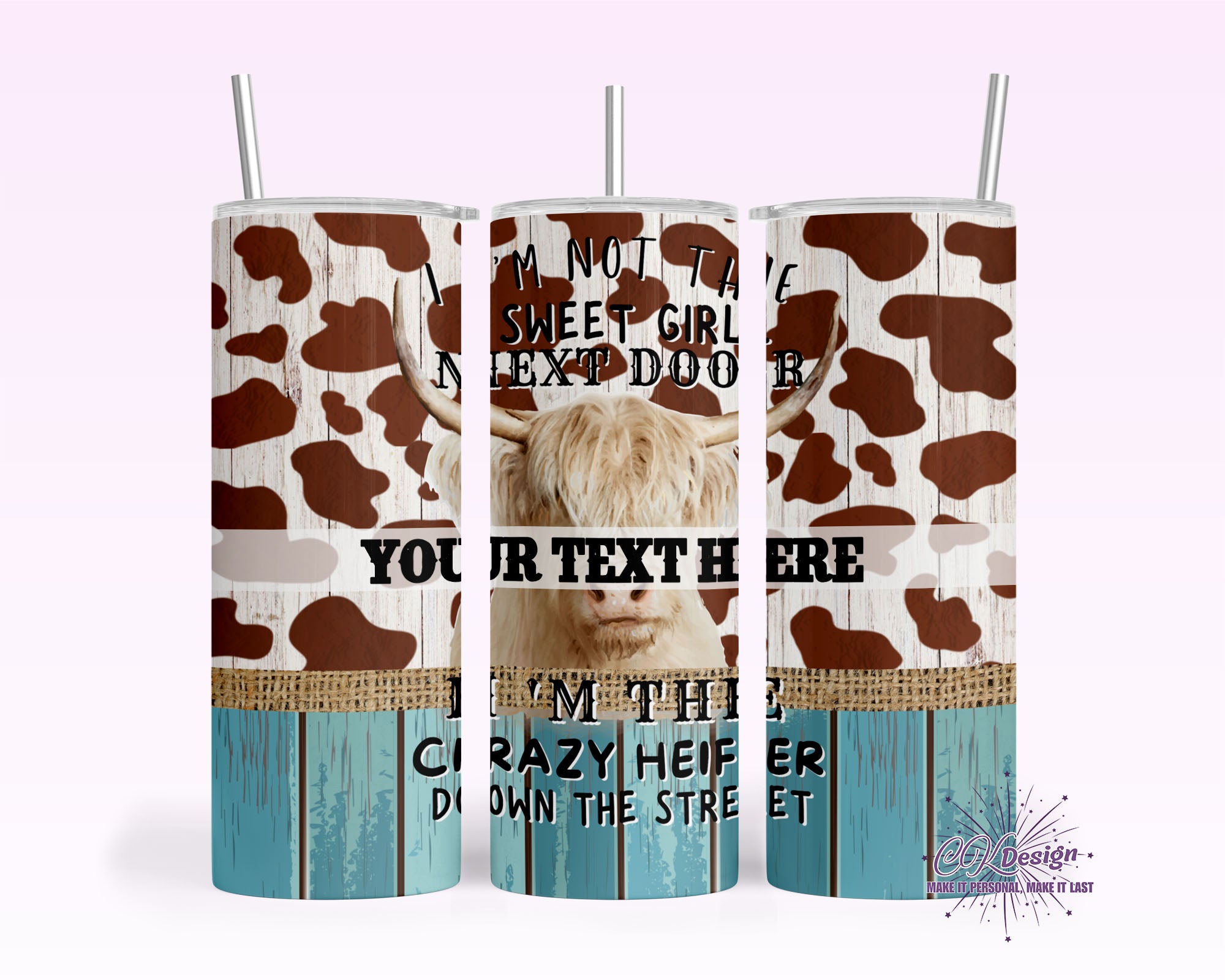 Crazy Heifer Tumbler