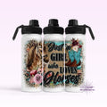 Girl Who Loves Horses Hydro Water Bottle